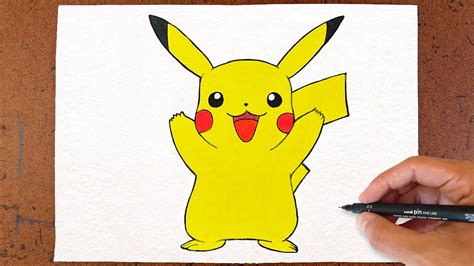 pikachu para desenhar|COMO DESENHAR O PIKACHU